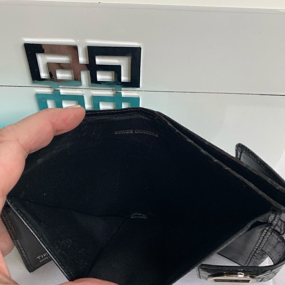Tiffany & Co. Crocodile Wallet - Picture 9 of 11
